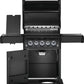 Napoleon Bbq RSE425RSIBPK1PHM Phantom Rogue Se 425 Rsib With Infrared Side And Rear Burners , Propane, Satin Black