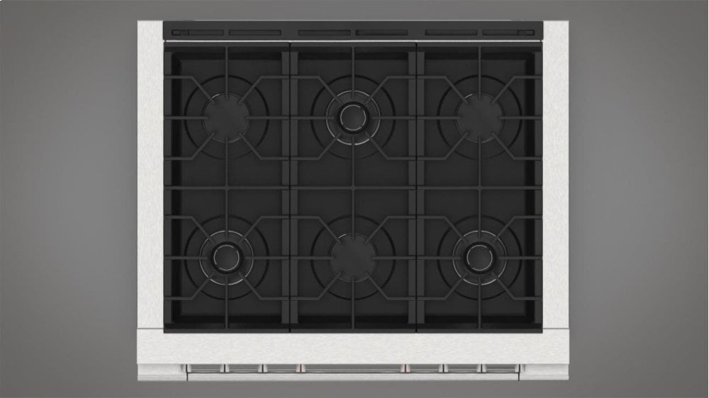 Fulgor Milano F4PDF366S1 36" Dual Fuel Range