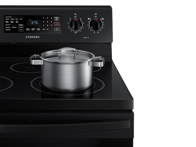 Samsung NE59T4321SB 5.9 Cu. Ft. Freestanding Electric Range With Convection In Black