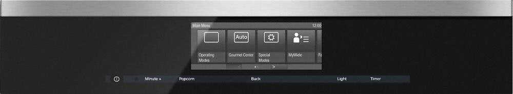 Miele H6800BM H 6800 Bm 24 Inch Speed Oven The All-Rounder That Fulfils Every Desire.