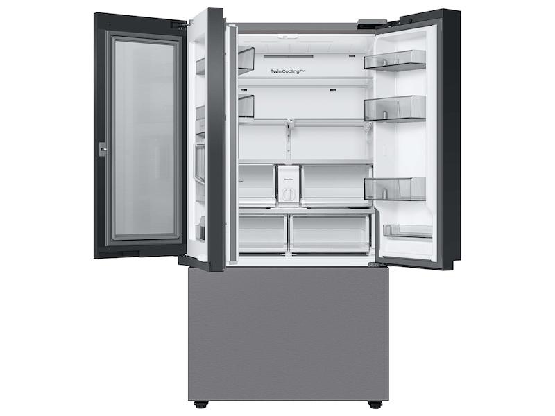 Samsung RF24BB6600QL Bespoke 3-Door French Door Refrigerator (24 Cu. Ft.) With Beverage Center™ In Stainless Steel