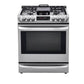 Lg LSD4913ST 6.3 Cu. Ft. Smart Wi-Fi Enabled Dual Fuel Slide-In Range With Probake Convection® And Easyclean®