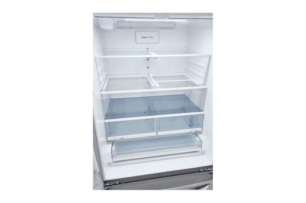Lg LRFXS2503S 25 Cu. Ft. Smart Wi-Fi Enabled French Door Refrigerator