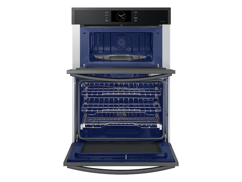 Samsung NQ70CG600DMT 30" Microwave Combination Wall Oven With Steam Cook In Matte Black