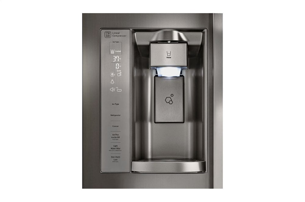 Lg LSXS26366D Side By Side Freestanding Refrigerator | Town Appliance