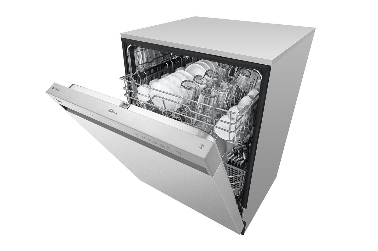 Lg LDFN3432T Front Control Dishwasher With Quadwash&#8482;