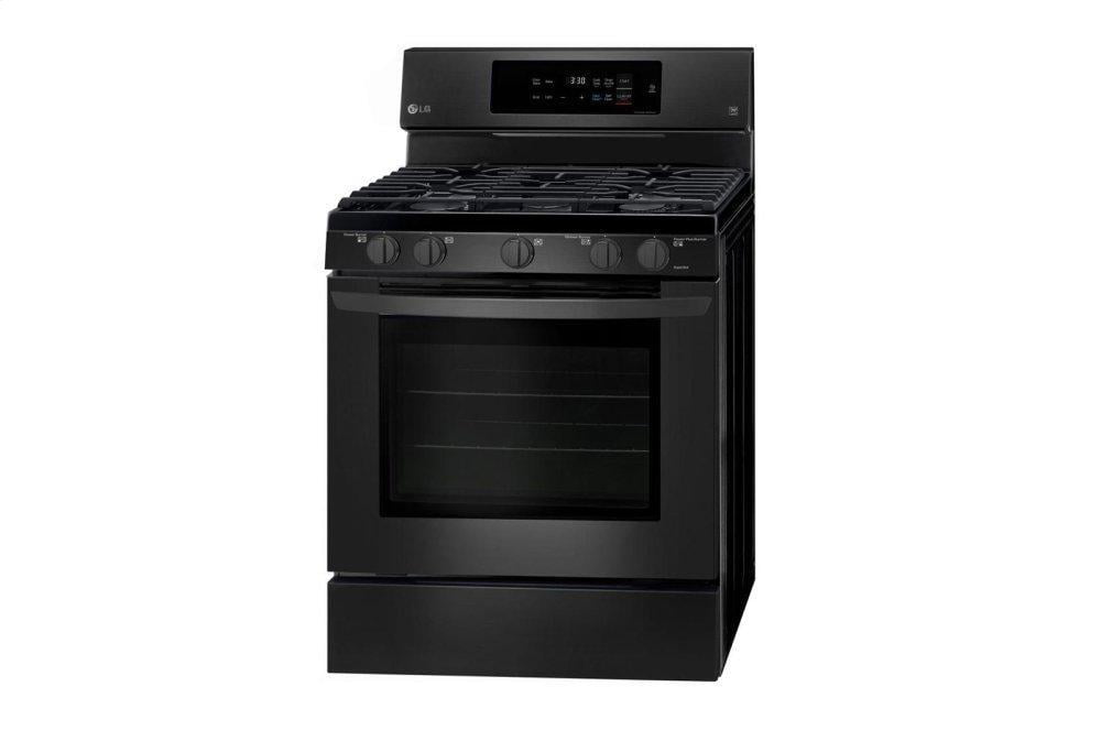 Lg LRG3194BM 5.4 Cu. Ft. Gas Single Oven Range With Fan Convection And Easyclean®
