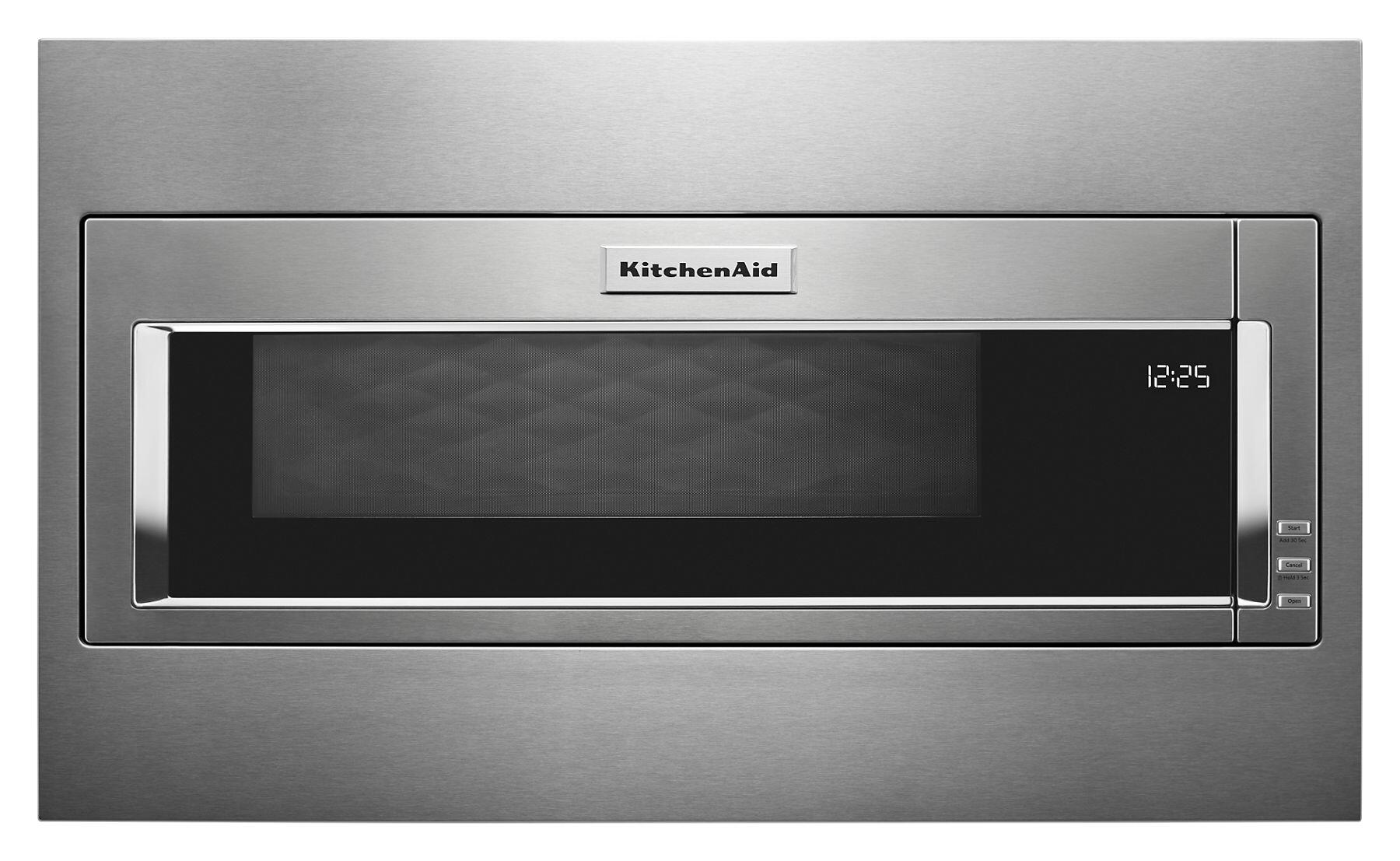 Kitchenaid KMBT5511KSS 1000 Watt Built-In Low Profile Microwave With Standard Trim Kit - Stainless Steel
