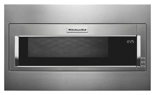 Kitchenaid KMBT5511KSS 1000 Watt Built-In Low Profile Microwave With Standard Trim Kit - Stainless Steel