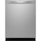 Ge Appliances PDT715SYVFS Ge Profile™ Fingerprint Resistant Top Control With Stainless Steel Interior Dishwasher With Microban™ Antimicrobial Protection With Sanitize Cycle
