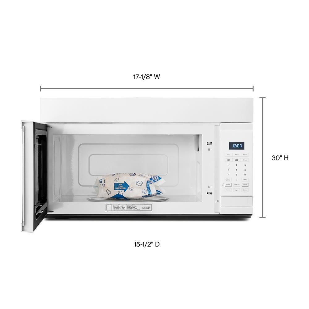 Jennair UMV1170LW 1,000-Watt Over-The-Range Microwave - 1.7 Cu. Ft