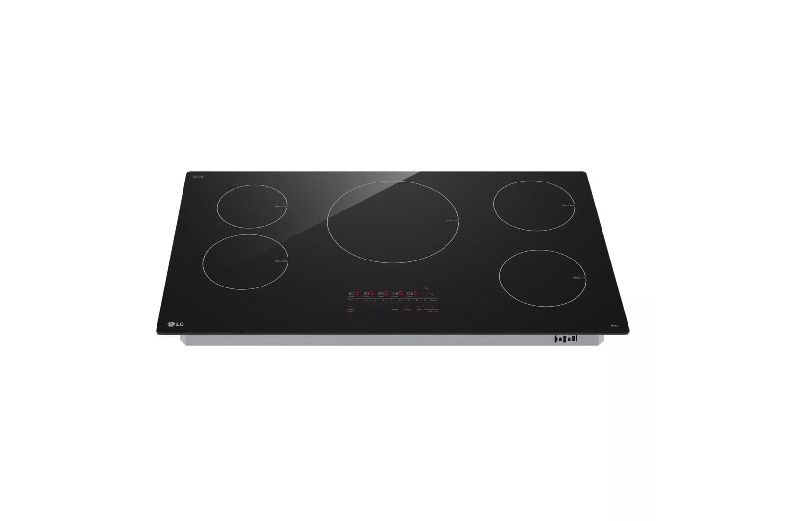 Lg CBIH3613BE 36" Smart Induction Cooktop With Ultraheat™ 4.3Kw Element