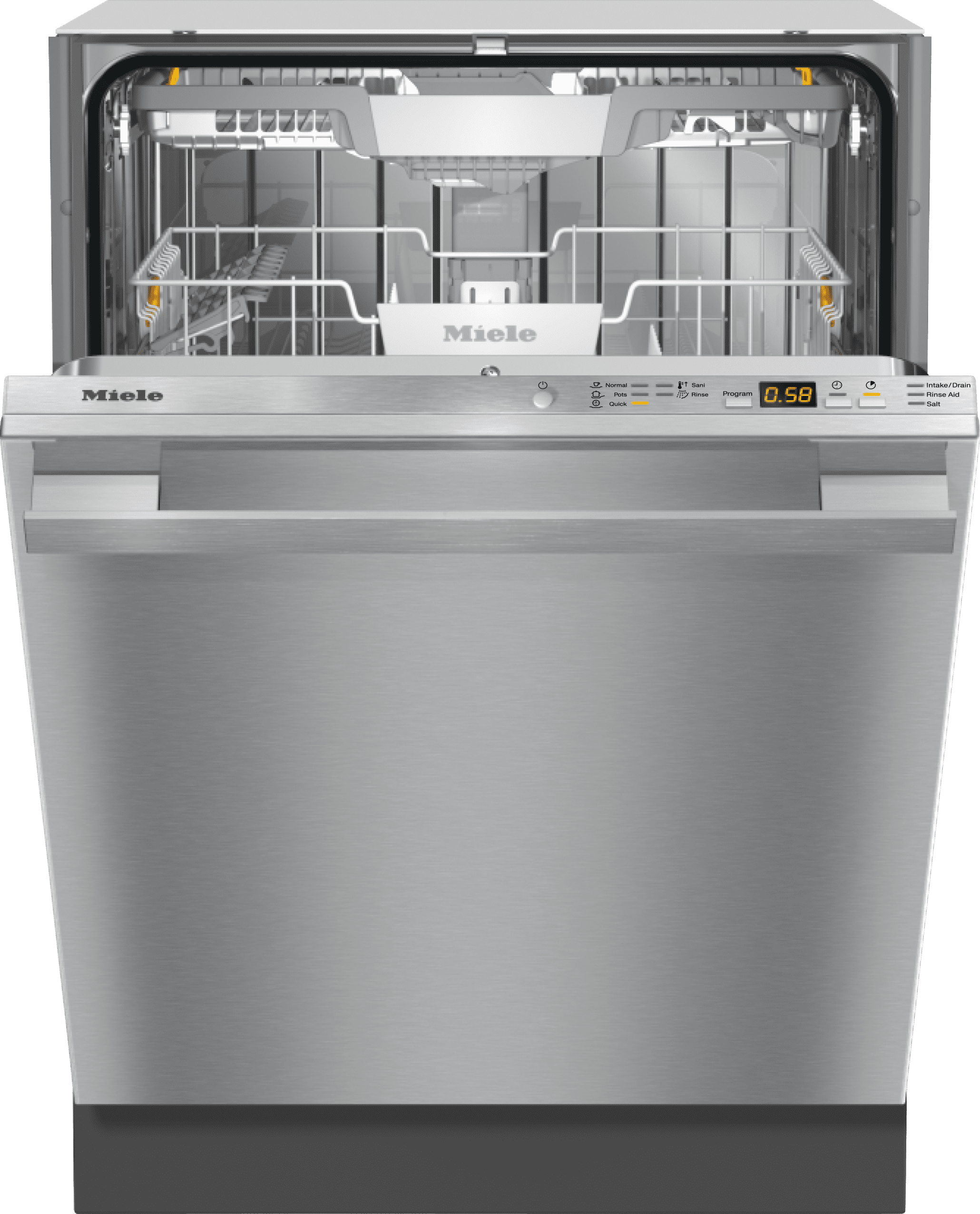 Miele G5266SCVISF STAINLESS STEEL G 5266 Scvi Sf - Fully Integrated Dishwasher Xxl For Optimum Drying Results Thanks To Autoopen Drying.