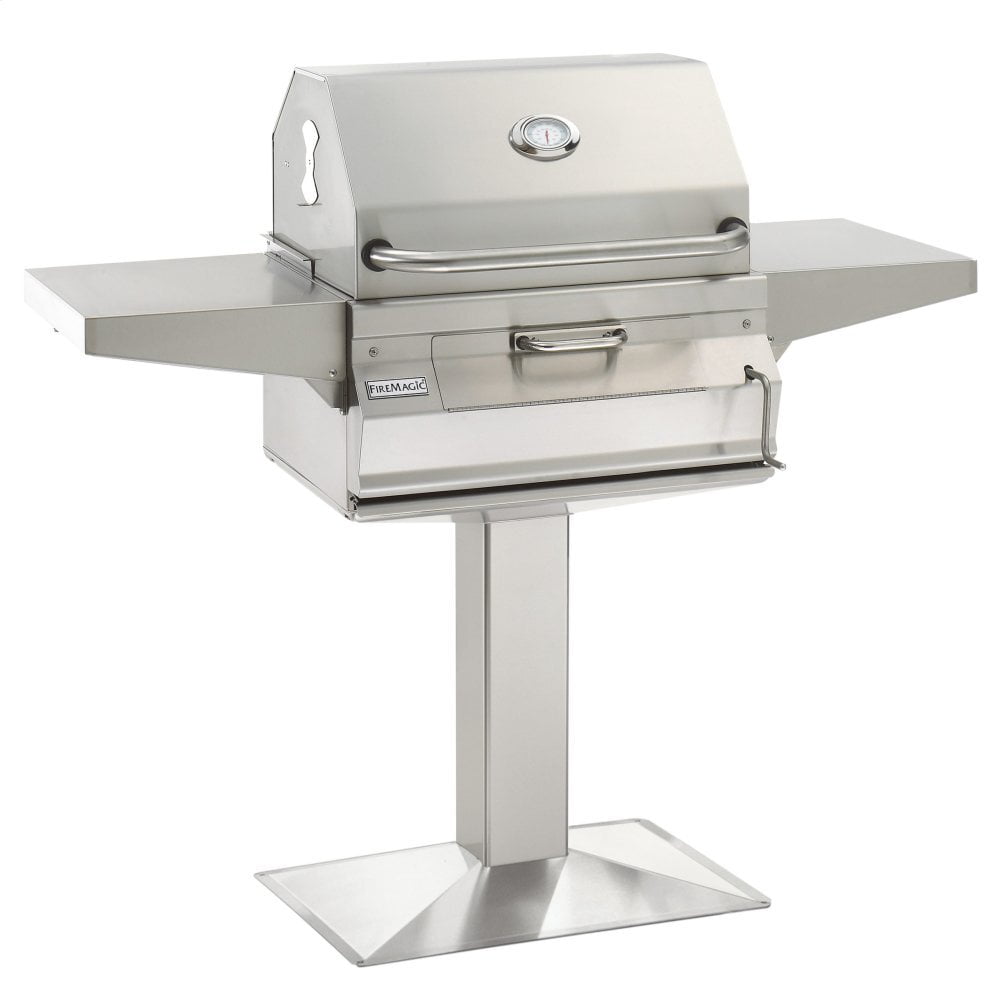 Fire Magic 22SC01CP6 Charcoal Patio Post Mount Grill