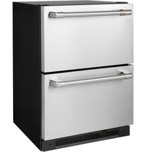 Cafe CDE06RP2NS1 Café 5.7 Cu. Ft. Built-In Dual-Drawer Refrigerator