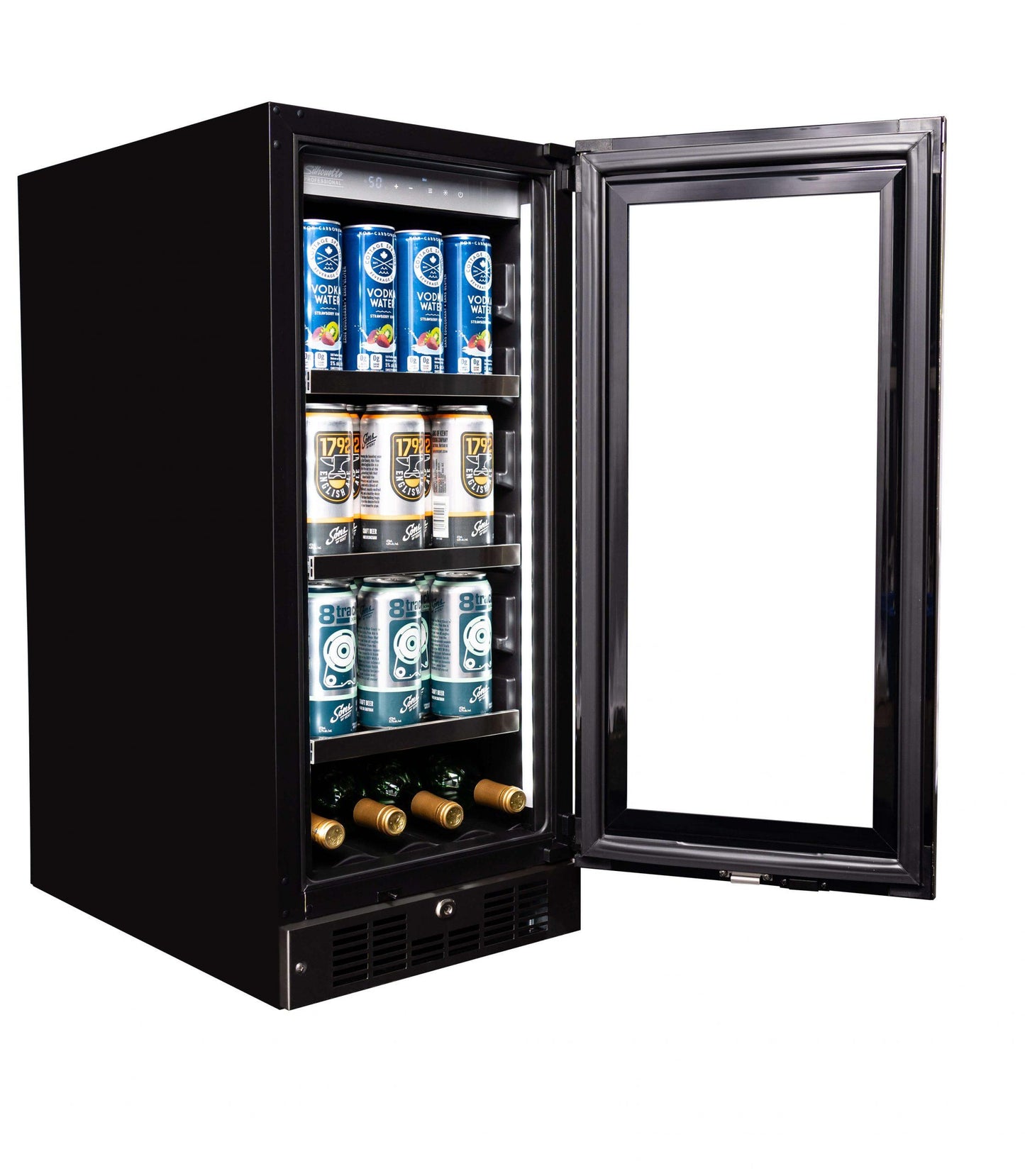 Silhouette SPRBC031D1SS Silhouette - 3.1 Cu. Ft. Built-In Under Counter Beverage Center