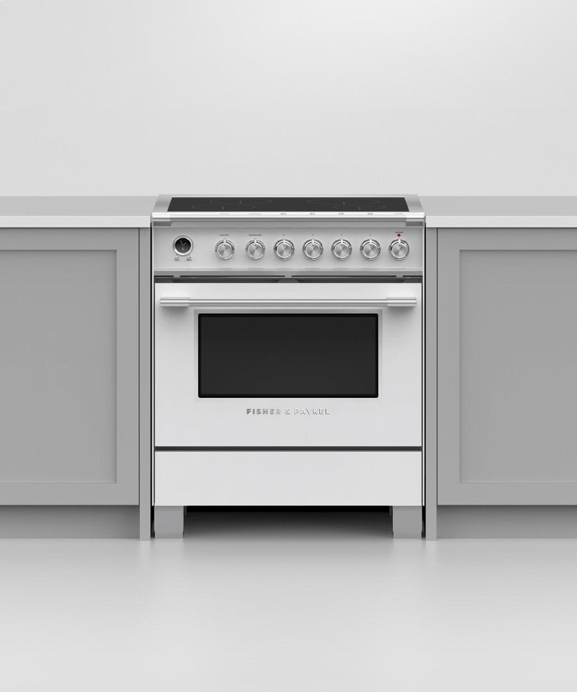 Fisher & Paykel OR30SCI6W1 Induction Range, 30