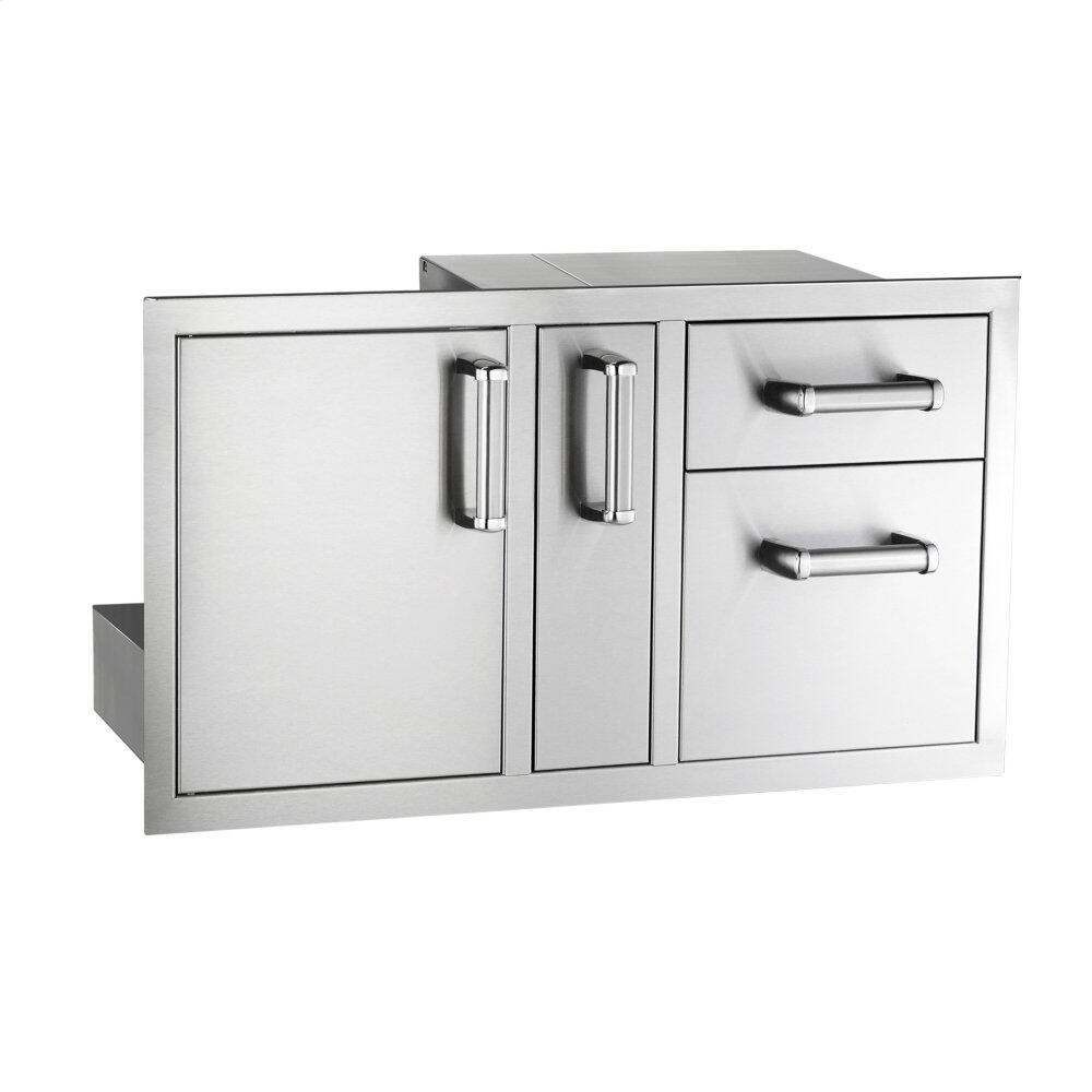 Fire Magic 53816SC Door/ Drawer Combo (With Platter Storage)