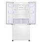 Samsung RF18A5101WW 18 Cu. Ft. Smart Counter Depth 3-Door French Door Refrigerator In White