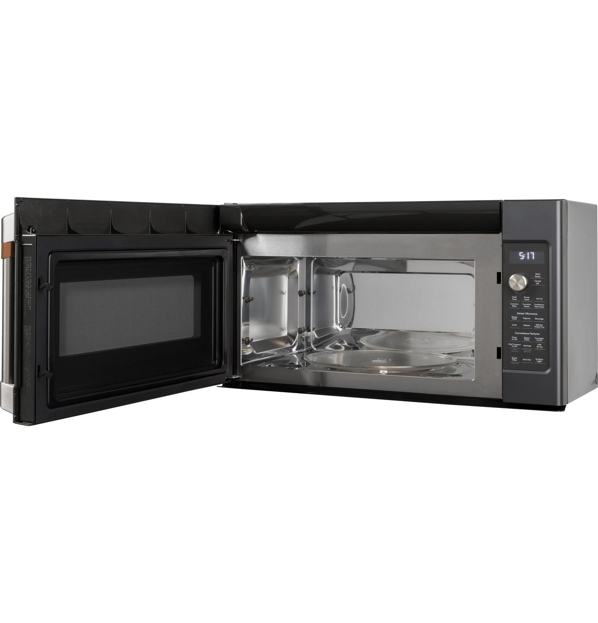 Cafe CVM517P3RD1 Café&#8482; 1.7 Cu. Ft. Convection Over-The-Range Microwave Oven