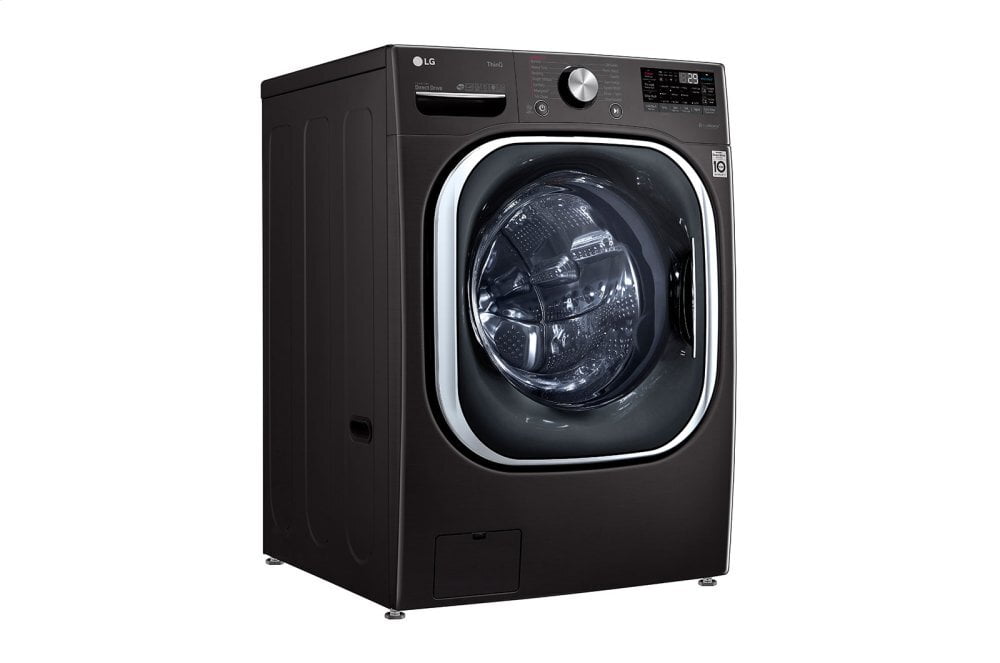 Lg WM4500HBA 5.0 Cu. Ft. Mega Capacity Smart Wi-Fi Enabled Front Load Washer With Turbowash™ 360(Degree) And Built-In Intelligence