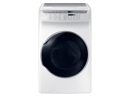 Samsung DVG55M9600W 7.5 Cu. Ft. Smart Gas Dryer With Flexdry™ In White