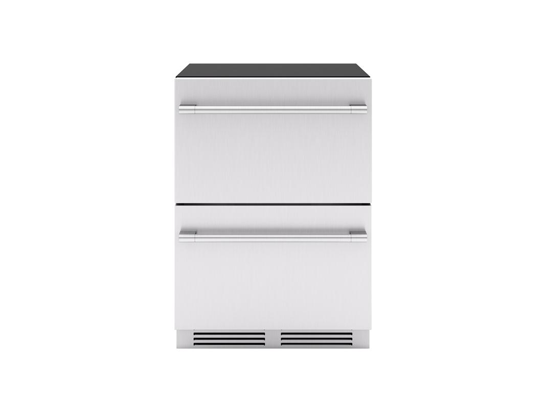 Zephyr PRRD24C2AS 24" Dual Zone Refrigerator Drawers