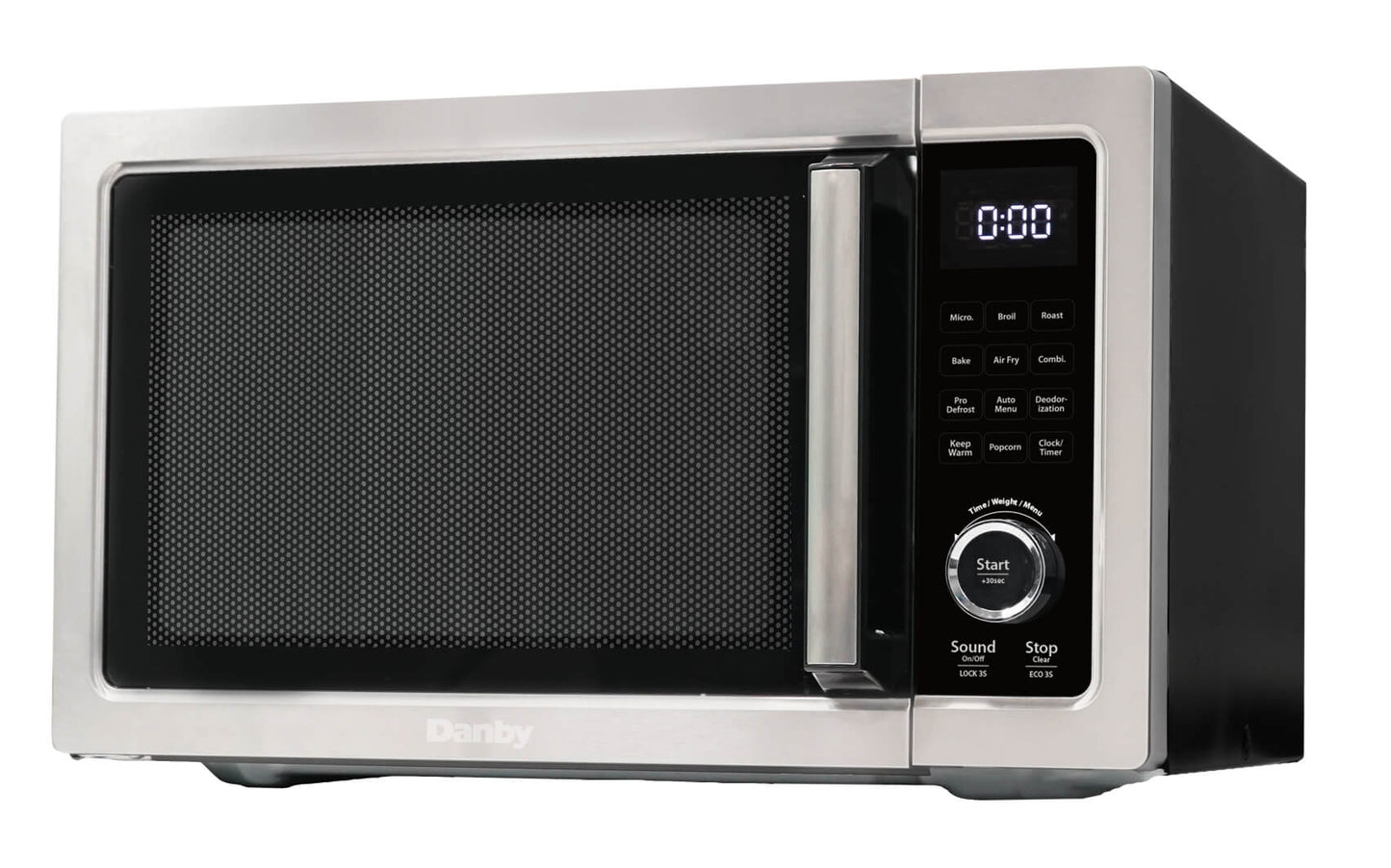 Danby DDMW1061BSS6 Danby 5 In 1 Multifunctional Microwave Oven With Air Fry, Convection Roast/Bake, Broil/Grill, Combination Cooking
