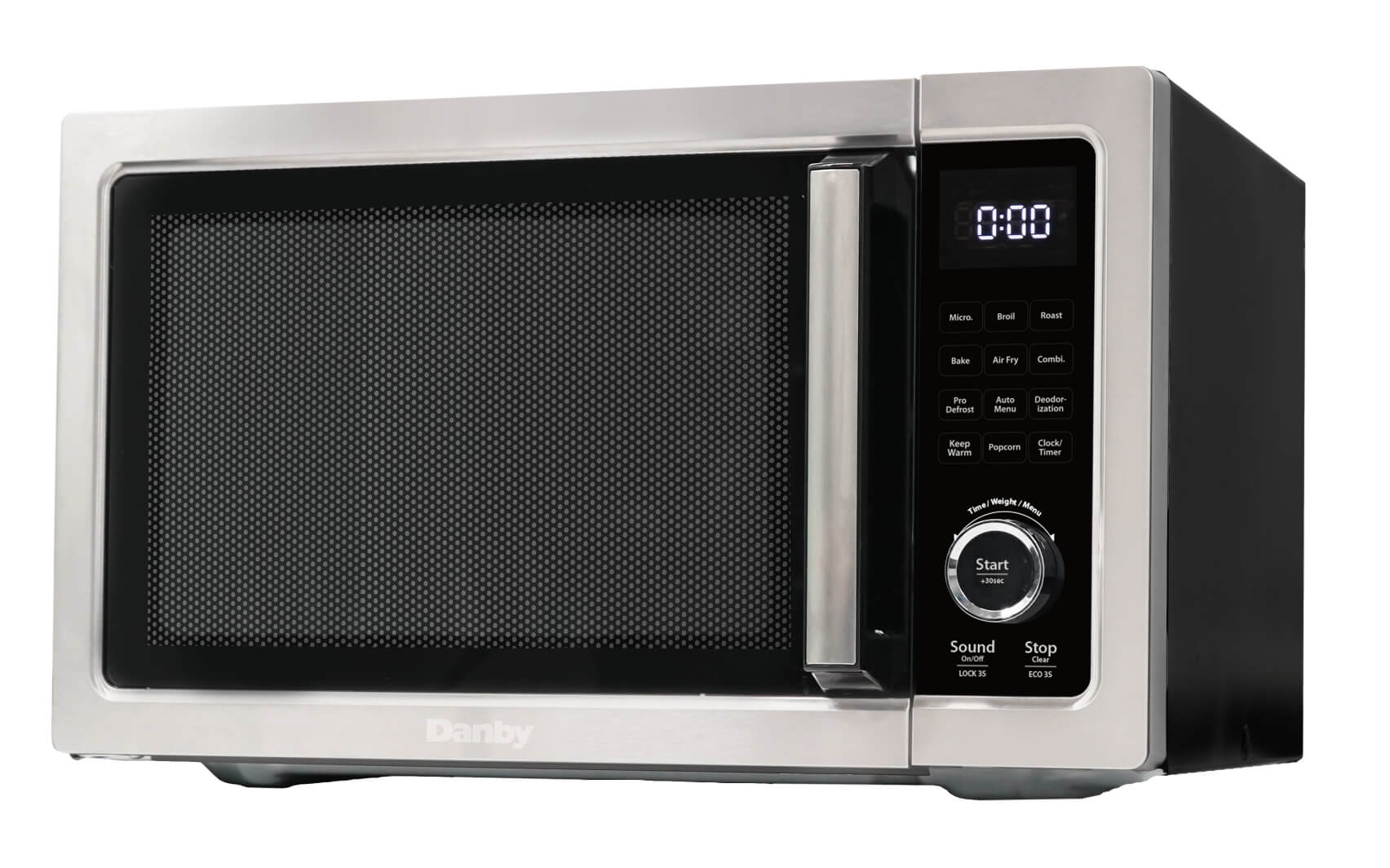 Danby DDMW1061BSS6 Danby 5 In 1 Multifunctional Microwave Oven With Air Fry, Convection Roast/Bake, Broil/Grill, Combination Cooking