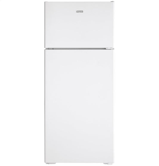 Hotpoint HPS18BTNRWW Hotpoint® 17.5 Cu. Ft. Recessed Handle Top-Freezer Refrigerator