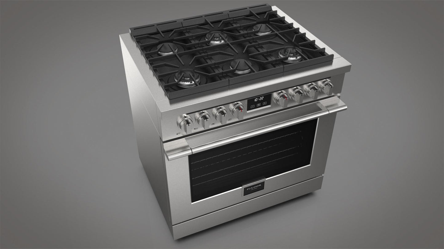 Fulgor Milano F4PGR366S2 36" All Gas Range