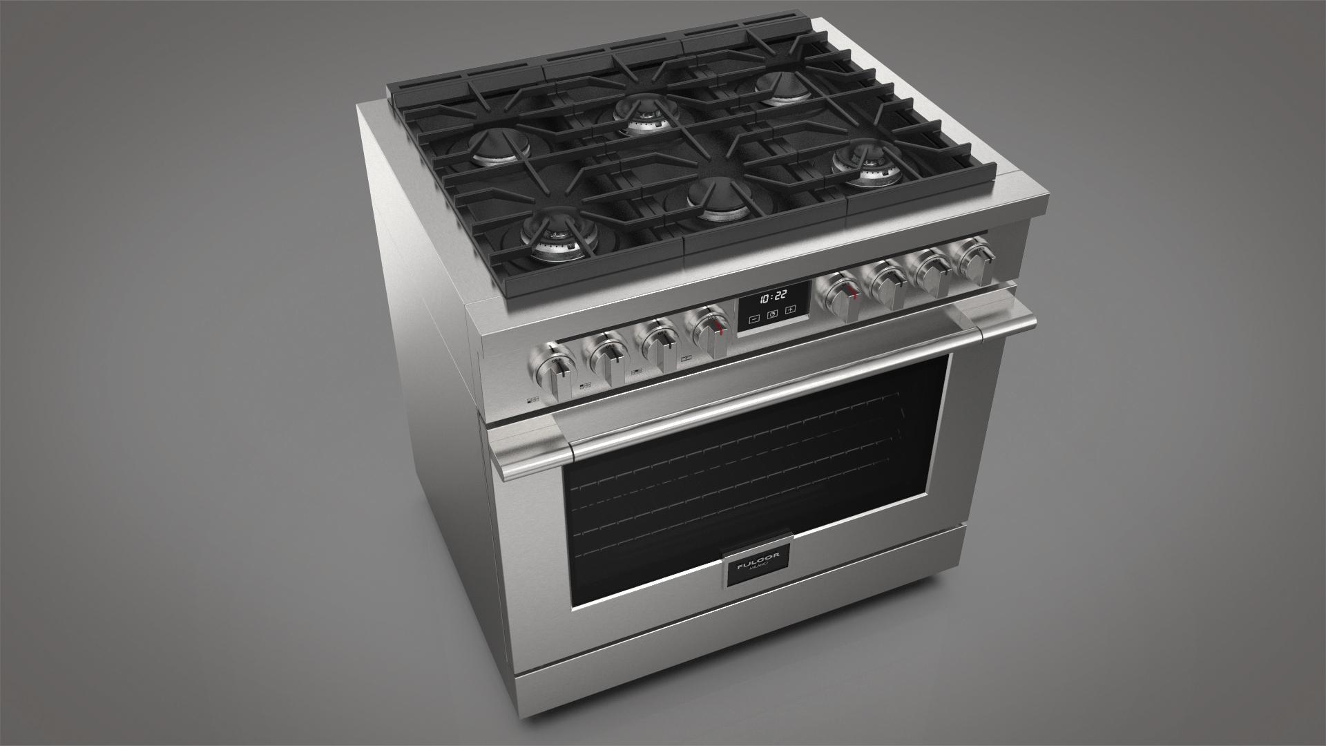 Fulgor Milano F4PGR366S2 36" All Gas Range