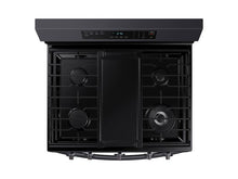Samsung NX60A6511SG 6.0 Cu. Ft. Smart Freestanding Gas Range With No-Preheat Air Fry & Convection In Black Stainless Steel