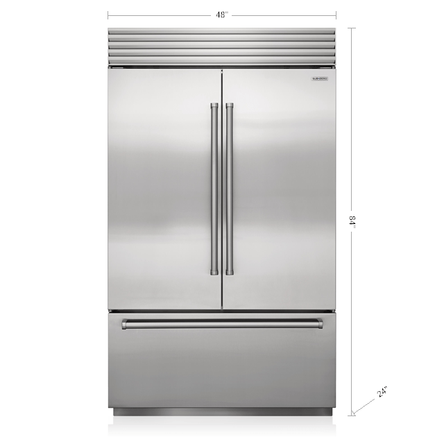 Sub-Zero CL4850UFDIDSP 48" Classic French Door Refrigerator/Freezer With Internal Dispenser