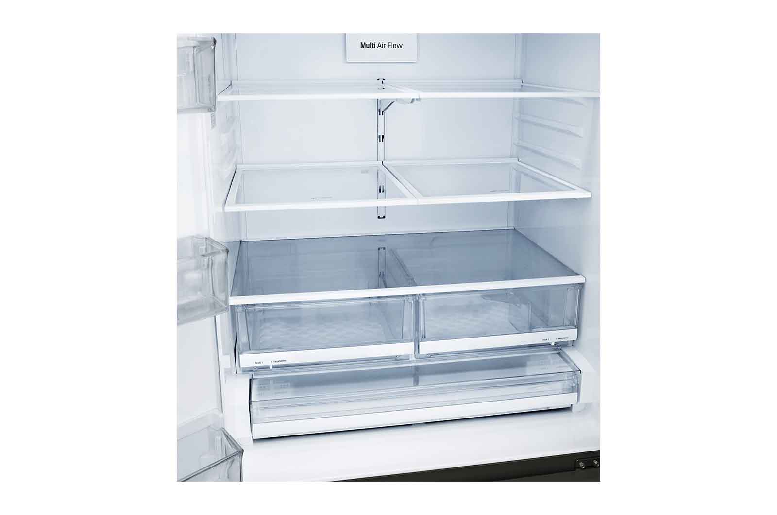 Lg LRFS28XBD 28 Cu.Ft 3 Door French Door, Standard Depth, Ice And Water With Single Ice