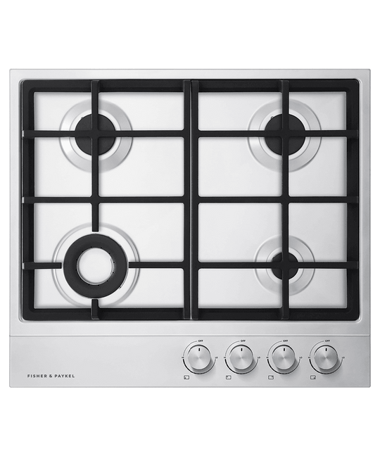 Fisher & Paykel CG244DNGX1N Gas On Steel Cooktop, 24"