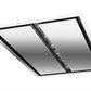 Best Range Hoods CC34E6SB Cirrus 43-1/4 Inch Brushed Stainless Steel Ceiling Mounted Range Hood With External Blower