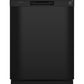 Hotpoint HDF310PGRBB Hotpoint® One Button Dishwasher With Plastic Interior
