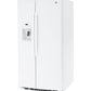 Ge Appliances GSE25GGPWW Ge® Energy Star® 25.3 Cu. Ft. Side-By-Side Refrigerator