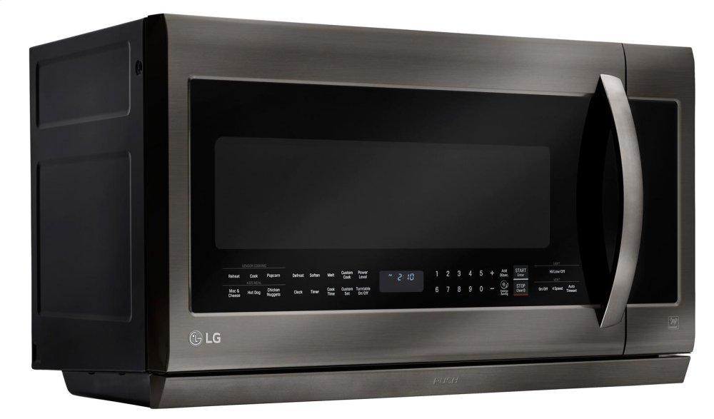 Lg LMHM2237BD Lg Black Stainless Steel Series 2.2 Cu.Ft. Over-The-Range Microwave Oven