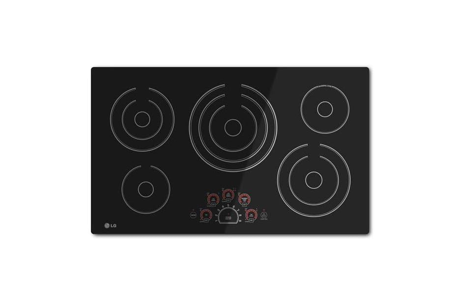 Lg LCE3610SB 36'' Electric Cooktop