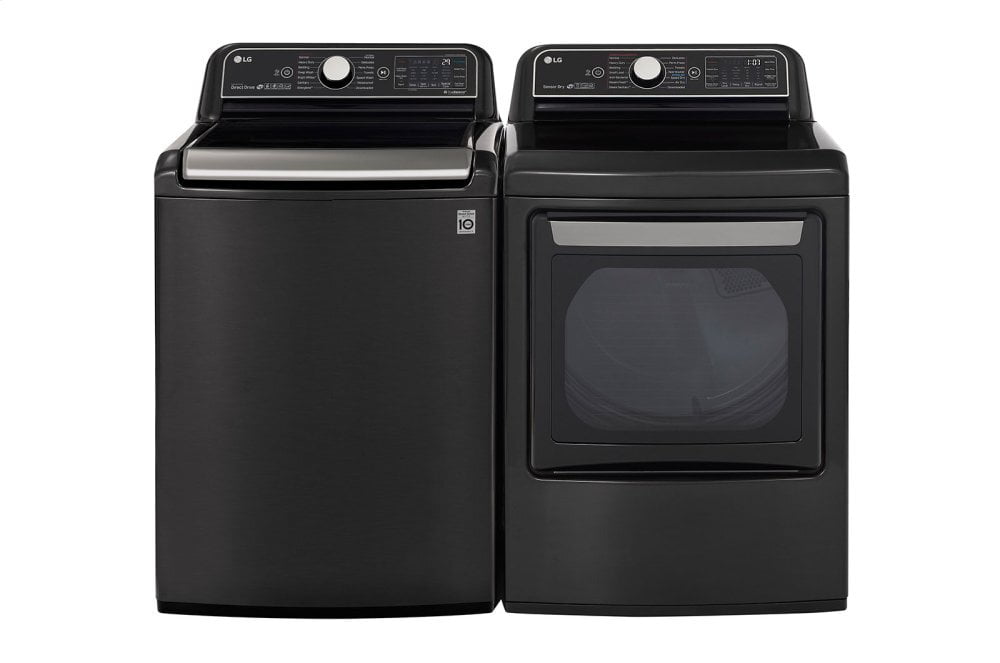 Lg DLEX7900BE 7.3 Cu.Ft. Smart Wi-Fi Enabled Electric Dryer With Turbosteam&#8482;