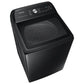 Samsung WA52A5500AV 5.2 Cu. Ft. Large Capacity Smart Top Load Washer With Super Speed Wash In Brushed Black