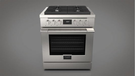 Fulgor Milano F4PDF304S1 30" Dual Fuel Range