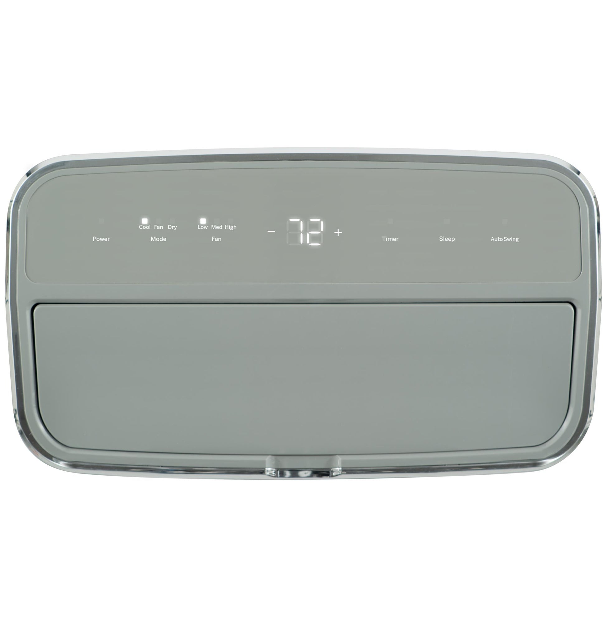 Ge Appliances APCD10JASG Ge® 10,500 Btu Portable Air Conditioner With Dehumidifier And Remote, Grey