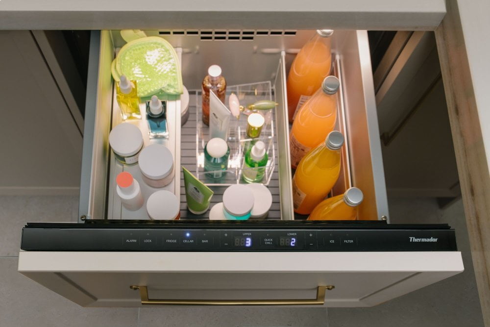 Thermador T24UC900DP 24-Inch Under-Counter Double Drawer Refrigerator/Freezer