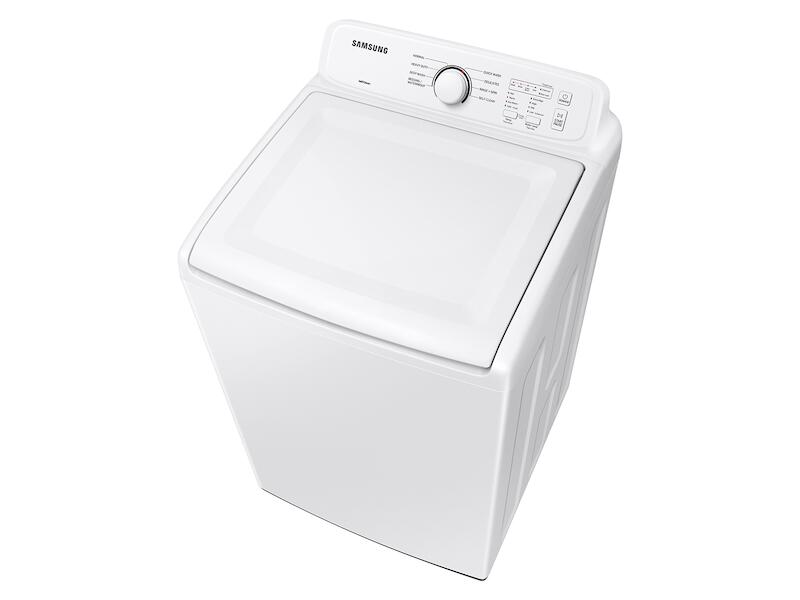 Samsung WA41A3000AW 4.1 Cu. Ft. Capacity Top Load Washer With Soft-Close Lid And 8 Washing Cycles In White