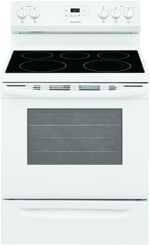 Frigidaire FCRE3052AW Frigidaire 30'' Electric Range
