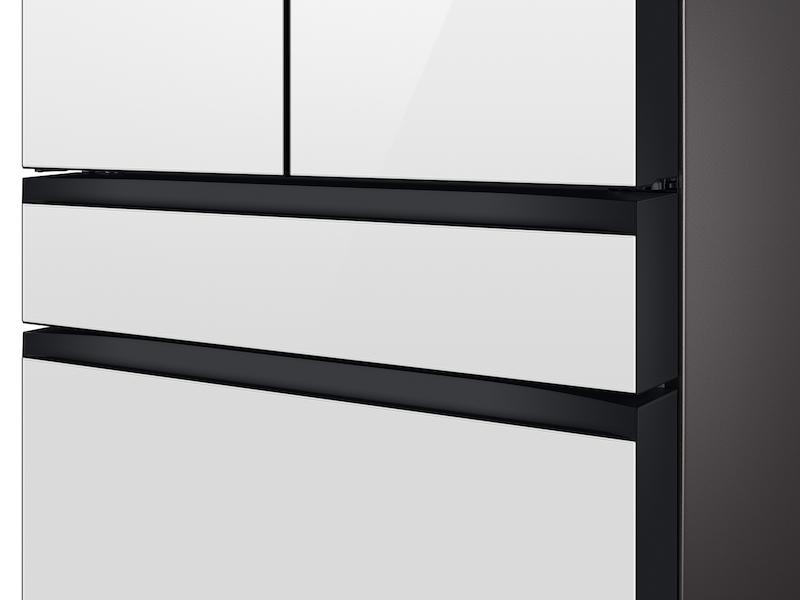 Samsung RF29BB890012 Bespoke 4-Door French Door Refrigerator (29 Cu. Ft.) With Family Hub&#8482; In White Glass