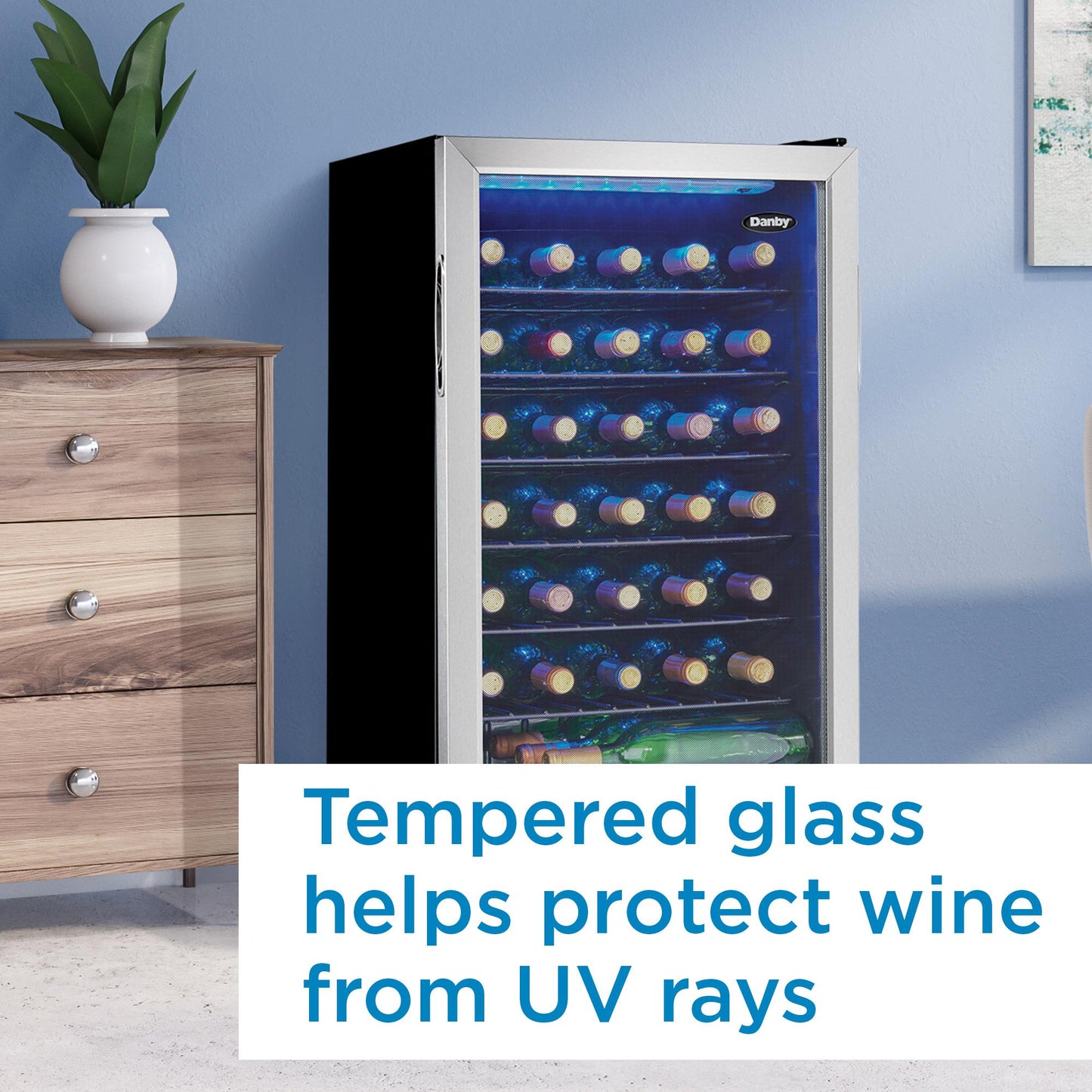 Danby DWC036A1BSSDB6 Danby 36 Bottle Wine Cooler